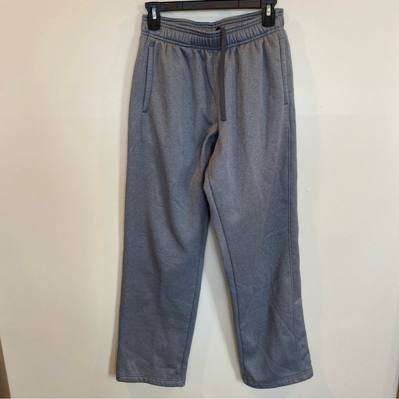 Under Armour Cold Gear Sweatpants Fleece Lined Loose Gray Mens Small - Picture 1 of 5